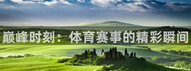 凯发官方正版app集团简介：巅峰时刻：体育赛事的精彩